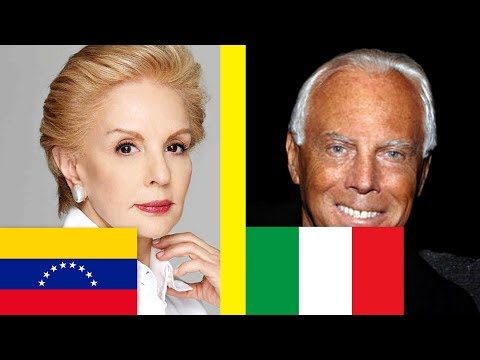 EL DISEÑADOR DE MODA DE CADA PAÍS