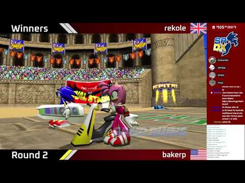 FBOpen10 | rekole vs bakerp | Winners Round 2 | Sonic Riders DX 1.0.1 Online Tournament