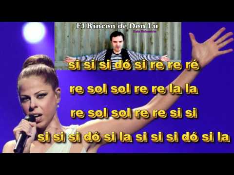 Notas para flauta (ES): Quedate conmigo (Pastora Soler), notas para flauta