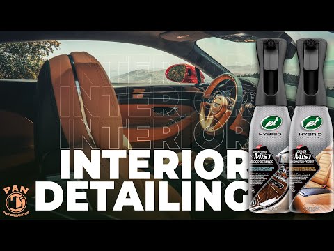 NEW Turtle Wax Mist Interior Detailer and Leather Mist!