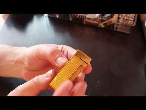 Unboxing lighter Dunhill