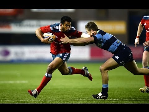 Cardiff Blues v Munster - First Half Highlights - Sat 23rd Nov 2013