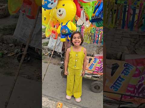 mayra ko teddy bear wala balloon chaiye 😍#shorts