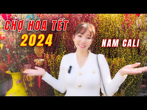 Nhộn Nhịp Chợ Hoa Tết Phước Lộc Thọ 2024 | Người Việt ở Mỹ Háo Hức Chuẩn Bị Đón Xuân Vui Quá