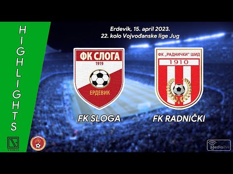 FK SLOGA Erdevik - FK RADNIČKI Šid (Highlights) [15.04.2023.]