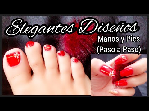 DISEÑOS DE UÑAS PARA PIES Y MANOS (PASO A PASO)/NAIL2020