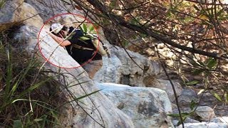 Hiker Takes a Picture and Discovers Something