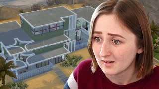 I tried renovating the awful Landgraab mansion in The Sims 4