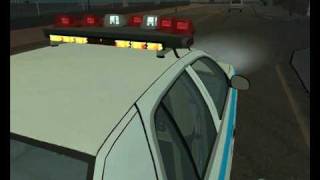 preview picture of video 'Emergency Light Mod - GTA SA'