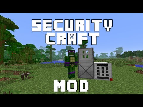 Minecraft Mod Spotlight: SECURITY CRAFT!!!