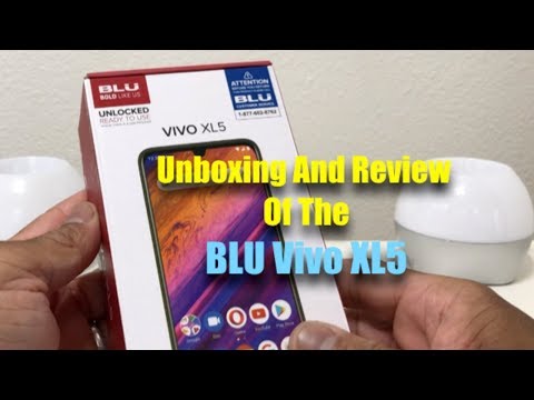 Quick Unboxing And Review Of The BLU Vivo XL5