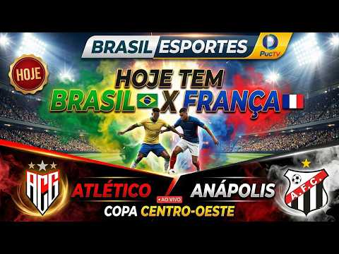 HOJE TEM DRAGÃO X ANÁPOLIS / BRASIL X FRANÇA / AS ÚLTIMAS DO GOIÁS