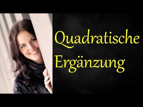 Quadratische Ergänzung, Scheitelpunktform