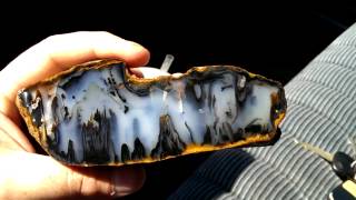 preview picture of video 'Madagascar agate from a good friend. Always buy from friends.'