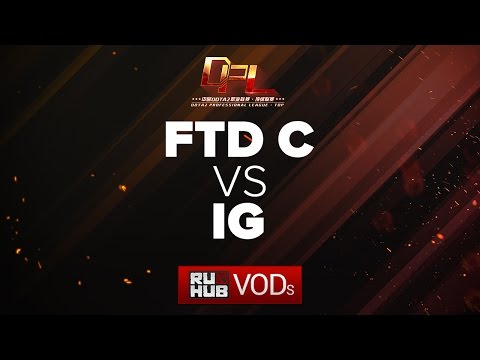 FTD Club C vs Invictus Gaming, DPL Season 2 - Div. A, game 2 [Mael, Jam]