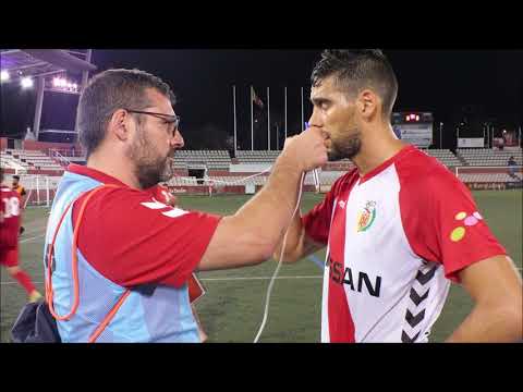 Declaraciones Gabriel Cichero y Dani Fernández terrassa F. C. - C. E. l'Hospitalet temporada 18/19