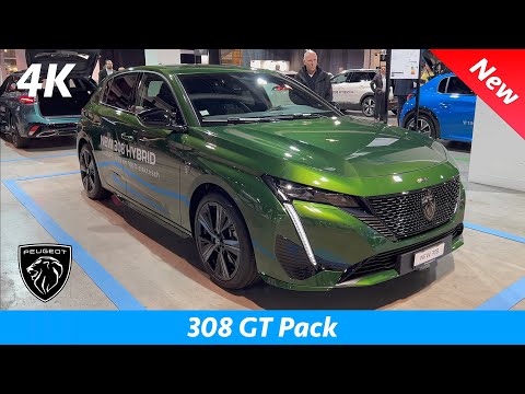 Peugeot 308 2022 - FIRST Look in 4K | Exterior - Interior (GT pack), Price, BETTER than VW Golf 8!