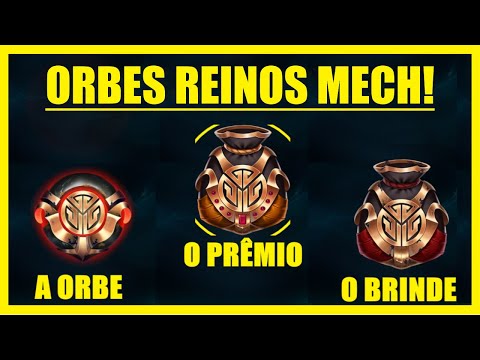 30 ORBES REINOS MECH!!! ABRINDO E ROLETANDO ESPÓLIOS!!! DEU BOM?