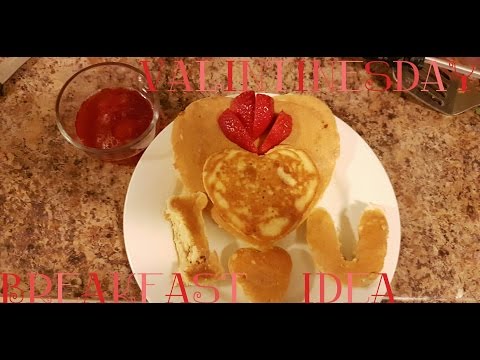 VALENTINES DAY BREAKFAST IDEA.