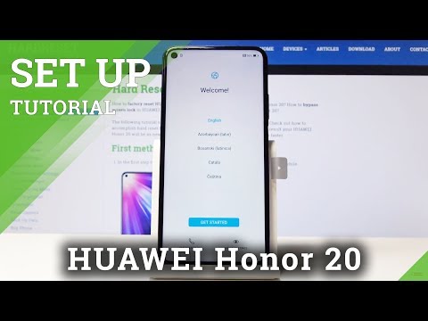 How to Set Up Honor 20 - Activation and Configuration Process
