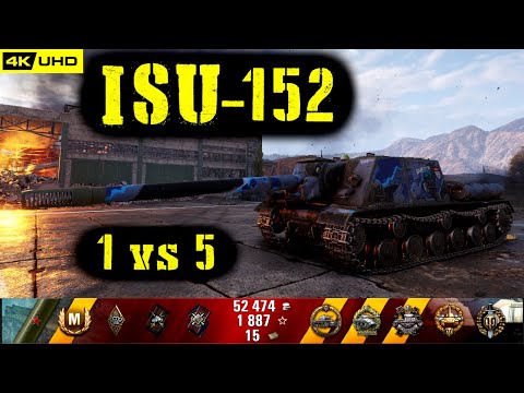World of Tanks ISU-152 Replay - 9 Kills 6.3K DMG(Patch 1.5.1)