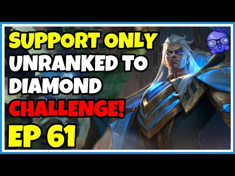 Support Unranked to Diamond Challenge - Episode 61 - Swain