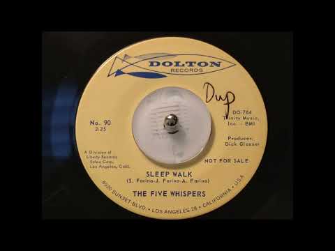 INSTR. The Five Whispers - Sleep Walk (1964)