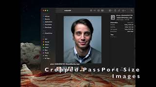 Passport Photo Cropper App for macOS - Batch Crop Passport photos