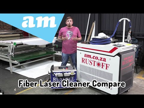 Function Compare of RustOff 50W Pulse Laser with 1000W Continuous Wave Laser on Steel Cleaning