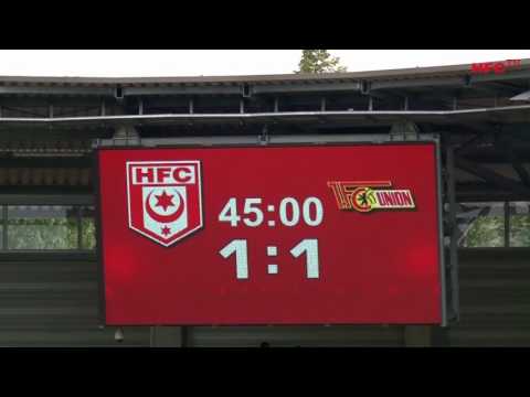 Spielbericht: Hallescher FC - 1. FC Union Berlin