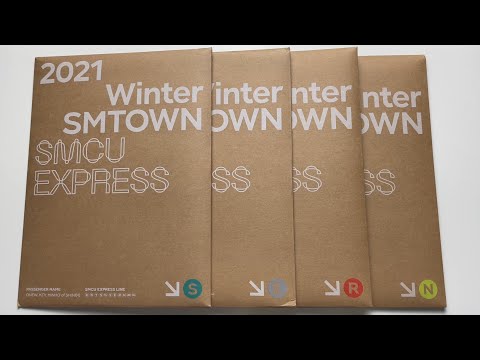 ♡Unboxing 2021 Winter SMTOWN SMCU Express 2021 윈터 에스엠타운 : SMCU 익스프레스 (4 Types)♡