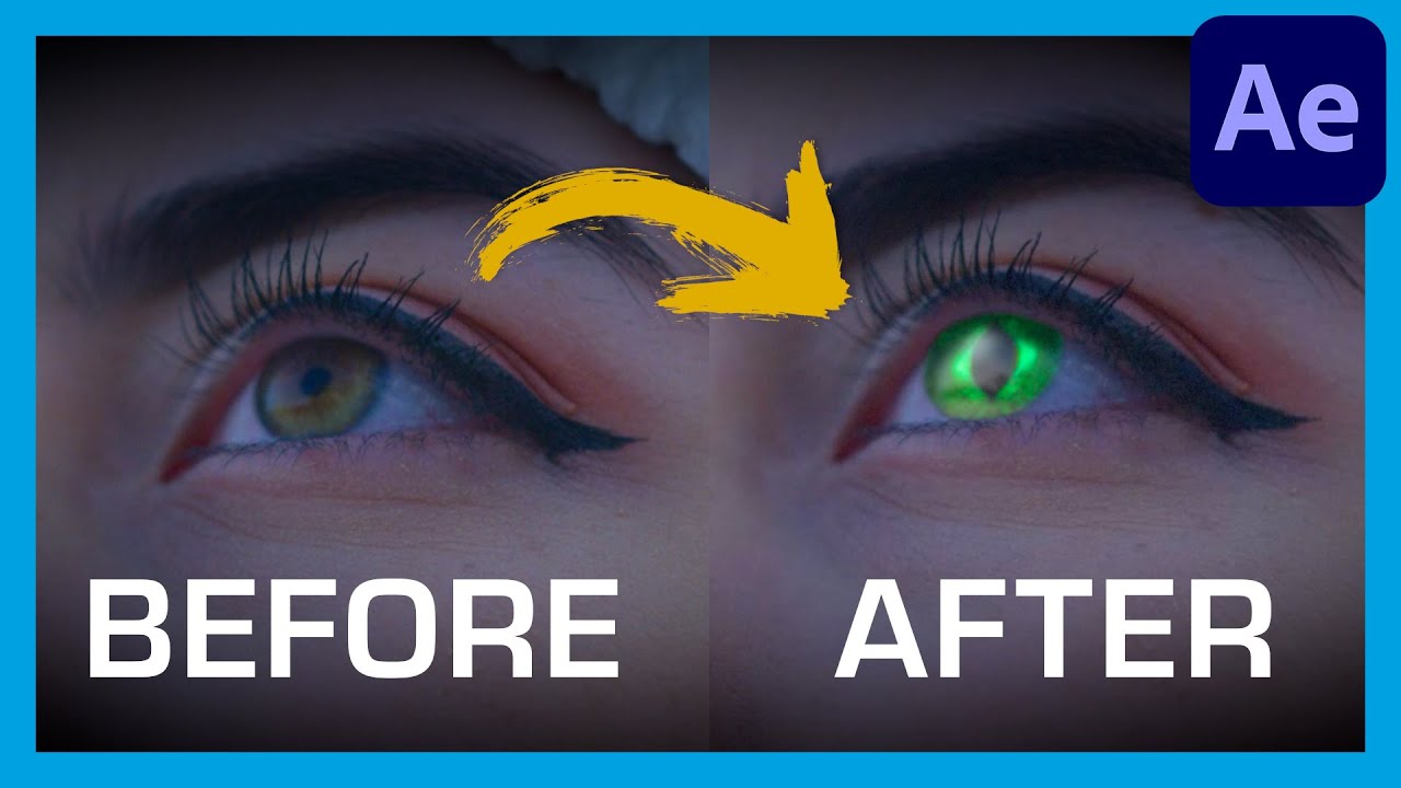 Realistic Eye Replacement VFX | After Effects Tutorial