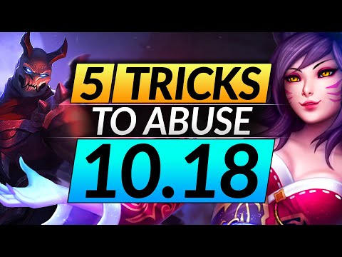 5 BROKEN Strategies to ABUSE in Patch 10.18: Pro Tips to Win More | League of Legends Guide