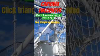 Carnival Encounter - a look at what to do on a sea day #cruisevlog #cruisetips #carnivalencounter