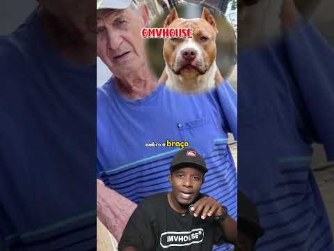 "PITBULL" INVADE CASA E ATACA IDOSO EM RIO NOVO MINAS GERAIS
