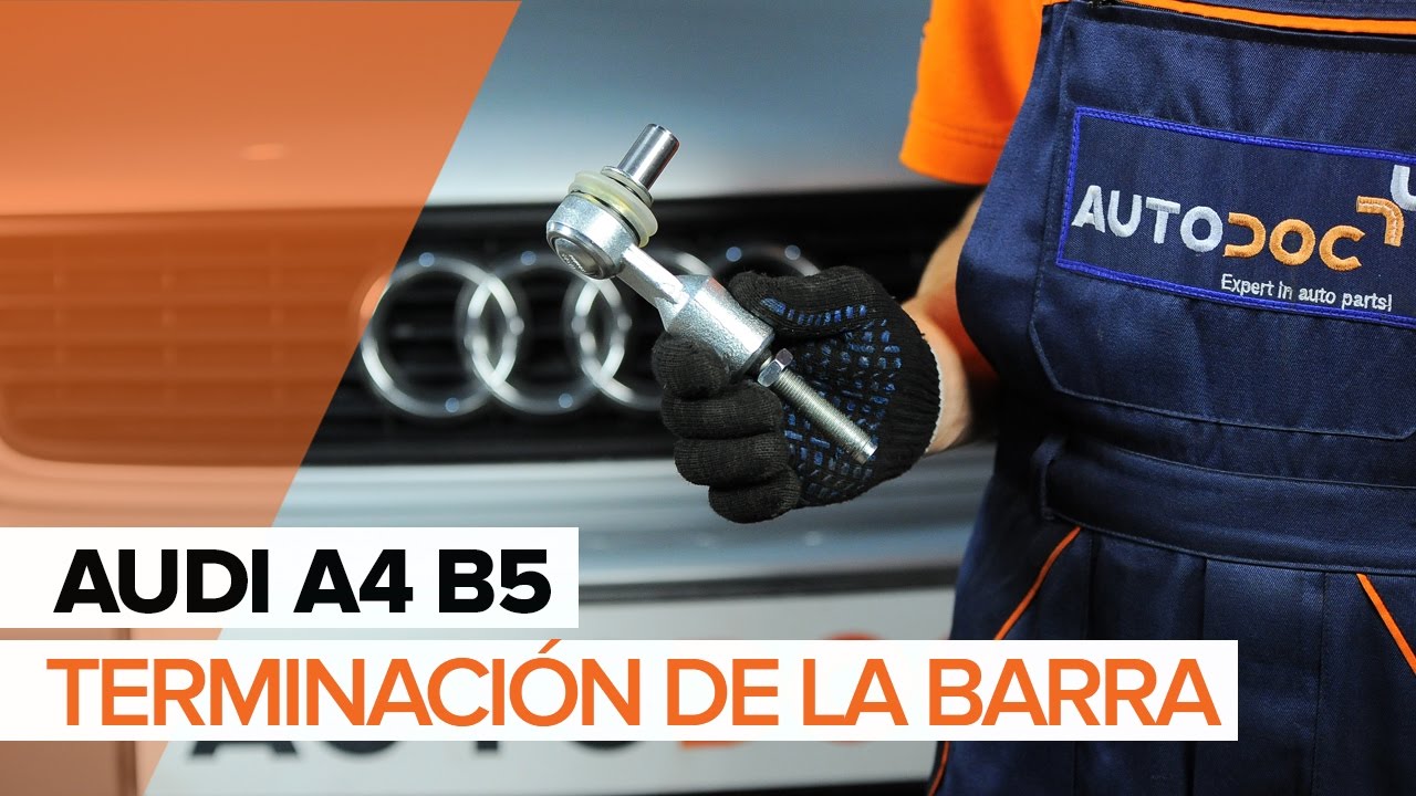 Cómo cambiar: rótula de dirección - Audi A4 B5 Avant | Guía de sustitución