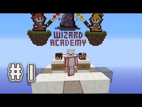 IM A WIZARD |Wizard Academy | Minecraft | Ep 1