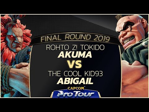 ROHTO Z! Tokido (Akuma) vs The Cool Kid93 (Abigail) - Final Round 2019 - Day 1 Pools - CPT 2019