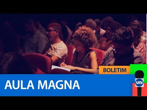 Boletim Unitevê - Aula Magna