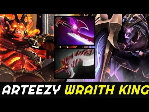 ARTEEZY Wraith King Instant Kill Silencer with 7.27 Silver Edge Build Dota 2