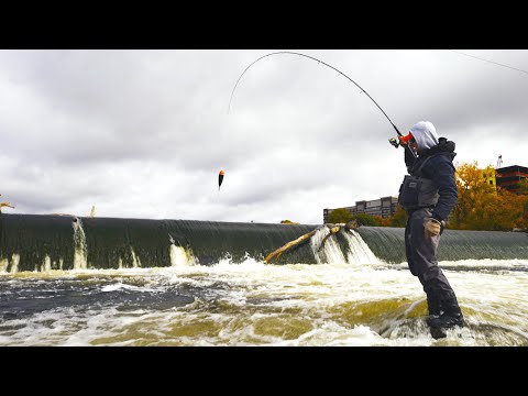 EXTREME STEELHEAD FISHING!! The Most Dangerous Dam