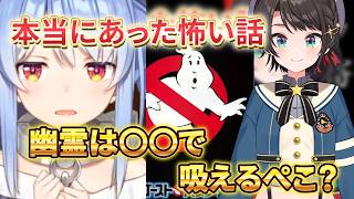 ゴーストバスターズかよw【大空スバル切り抜き】兎田ぺこら