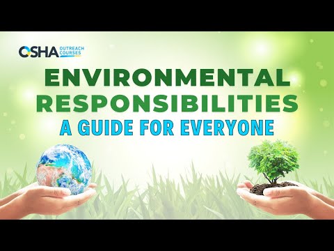How to Take Care of the Environment & Prevent Pollution | Environmental Responsibilities
