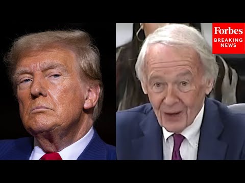 Video | 'You Must Gift The President A $400 Million Jetliner': Markey Accuses Trump Of 'Pay-To-Play' Deals