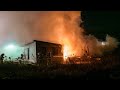 Huisjes onbewoonbaar na brand in migrantenhotel in Zeewolde