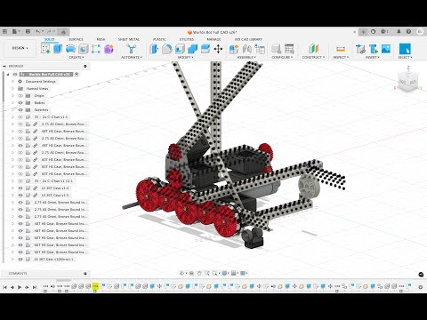 VEX Robot Build Process Showcase
