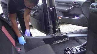 How to change a seat belt on a Volkswagen