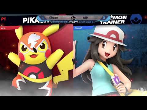 Smash Vessel 0 - Shunf (Pokemon Trainer) Vs Alis (Pichu) - Winners Round 1