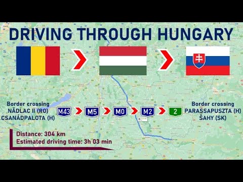 ROAD TRIP 2021 - PART 17 HUNGARY: CSANÁDPALOTA (RO/H) - BUDAPEST - VÁC - PARASSAPUSZTA(HU) /ŠAHY(SK)