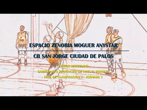J1: Espacio Zenobia Moguer Anystar - CB San Jorge Ciudad de Palos (Prov. Huelva Clasif. C 2020/21)